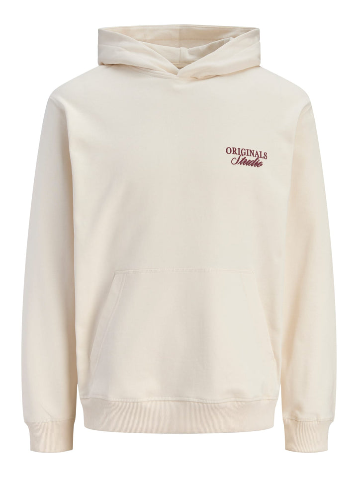 Jack & Jones 12283054 Norrebro hoodie ecru – heren