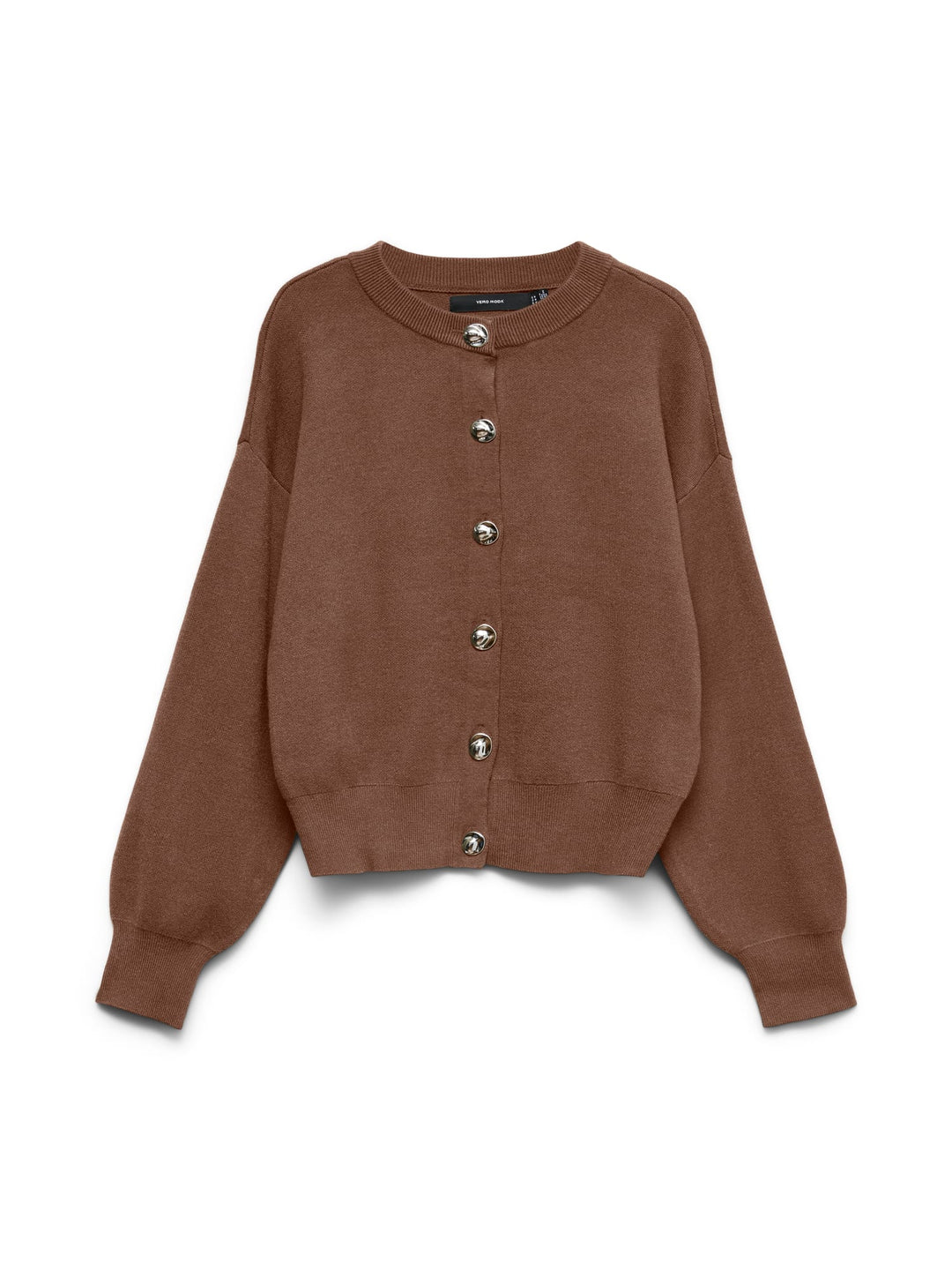 VERO MODA 10347061 Noella vest gebreid camel – dames