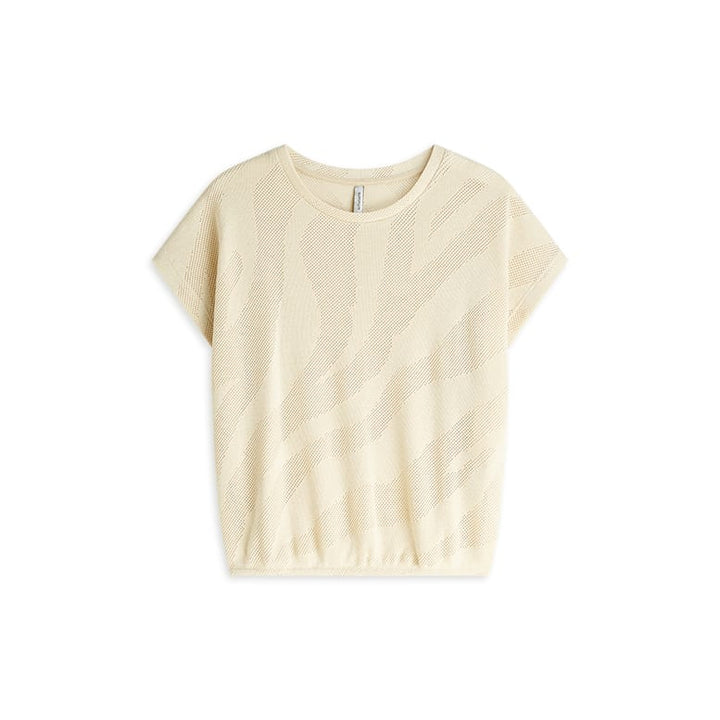 Summum Top Camou gauze ecru – dames