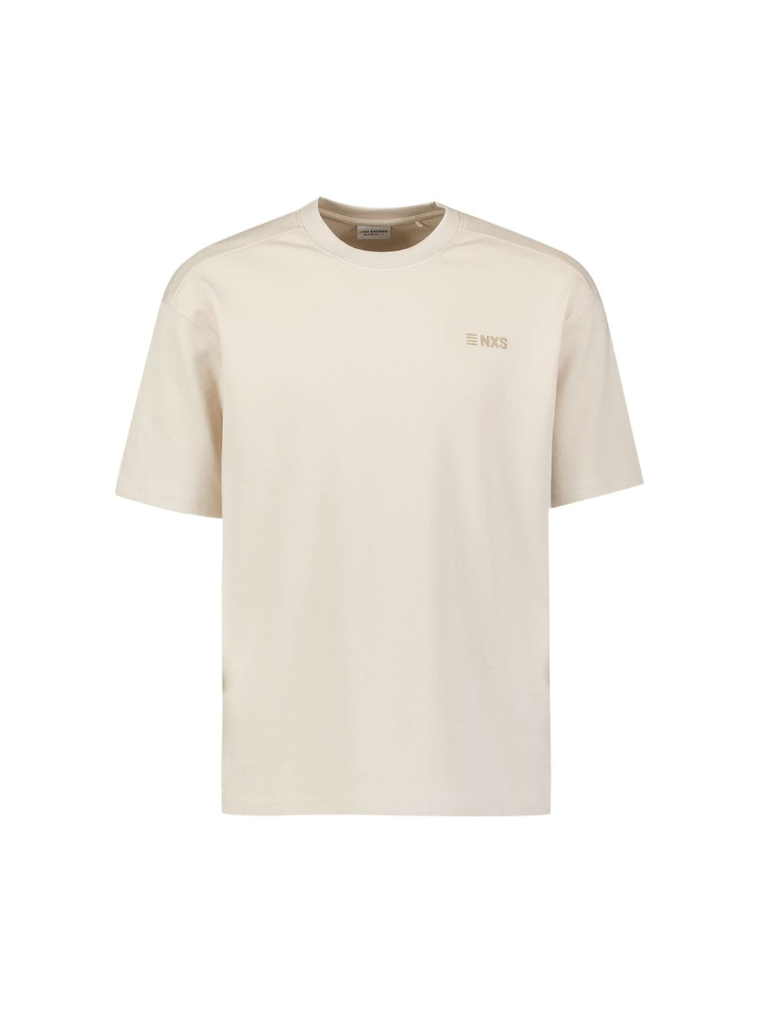 No Excess T-Shirt Crewneck Graphic beige – heren