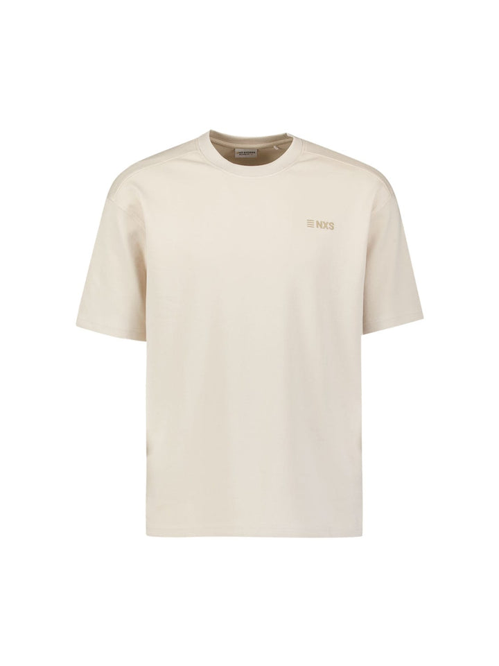 No Excess T-Shirt Crewneck Graphic beige – heren