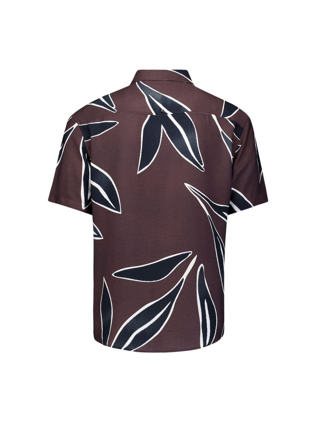 No excess overhemd l/m bruin dessin – heren