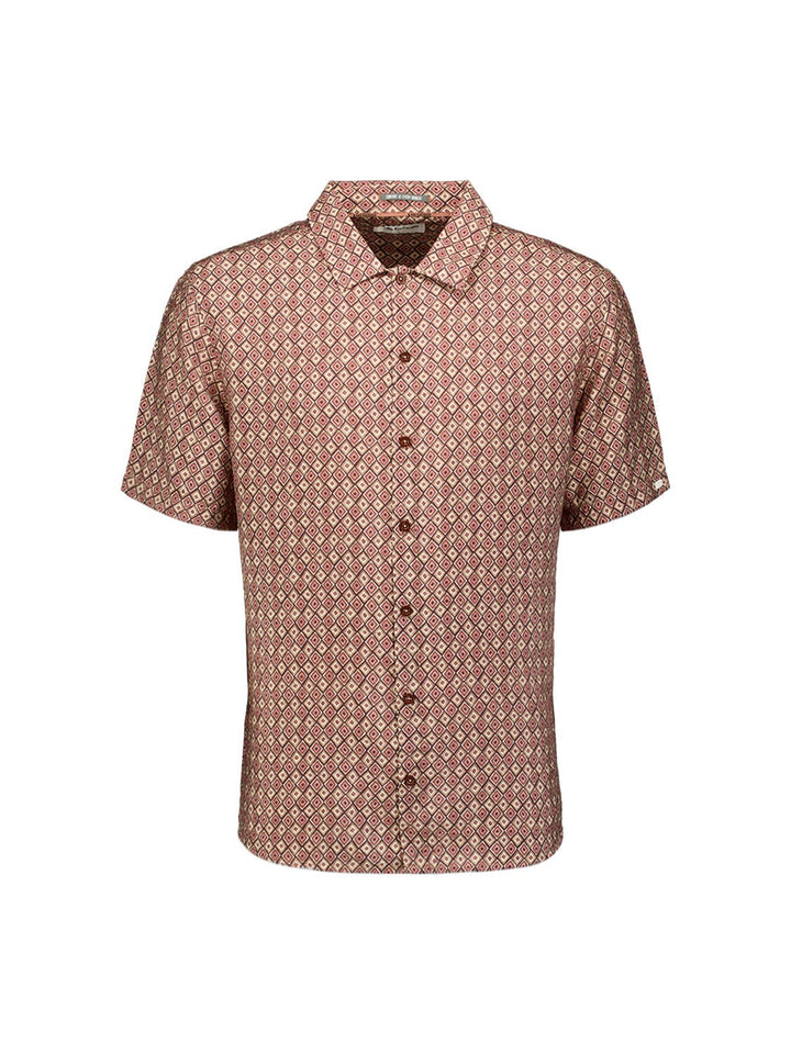 No excess 32460449 overhemd l/m heren steenrood
