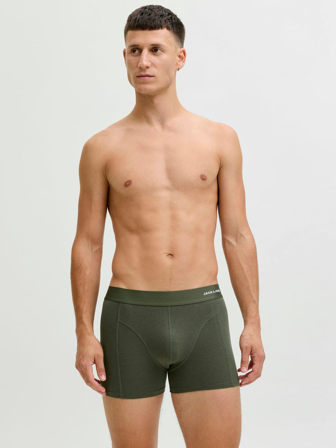 Jack & Jones boxershort groen dessin – heren