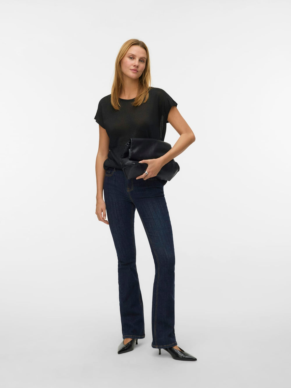 VERO MODA Sarah t-shirt zwart – dames
