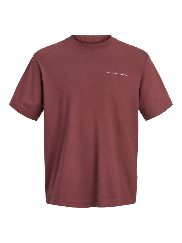 Jack &amp; Jones 12292397 BLAOWEN t-shirt bruin – heren