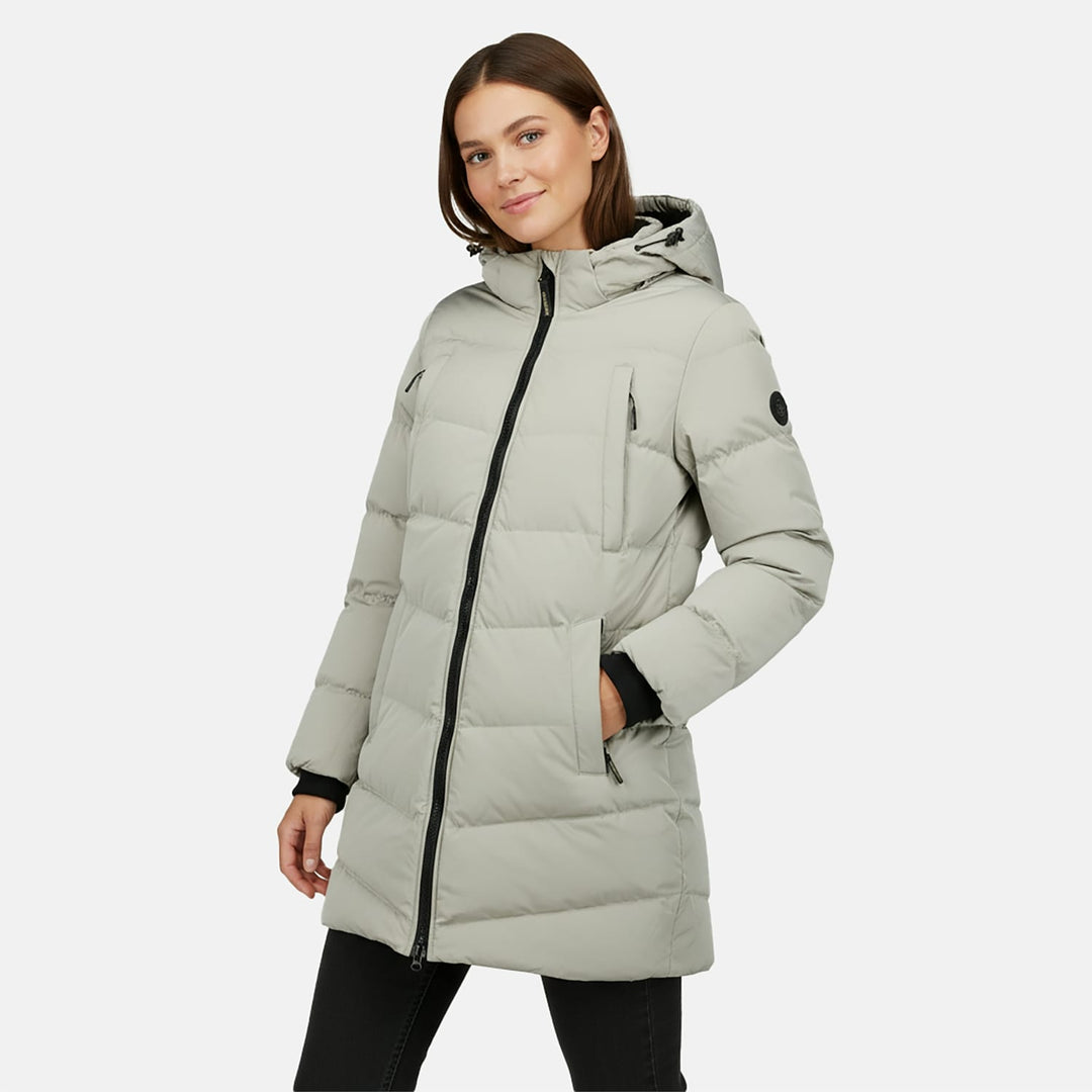 Cars Women winterjas Maysay taupe – dames