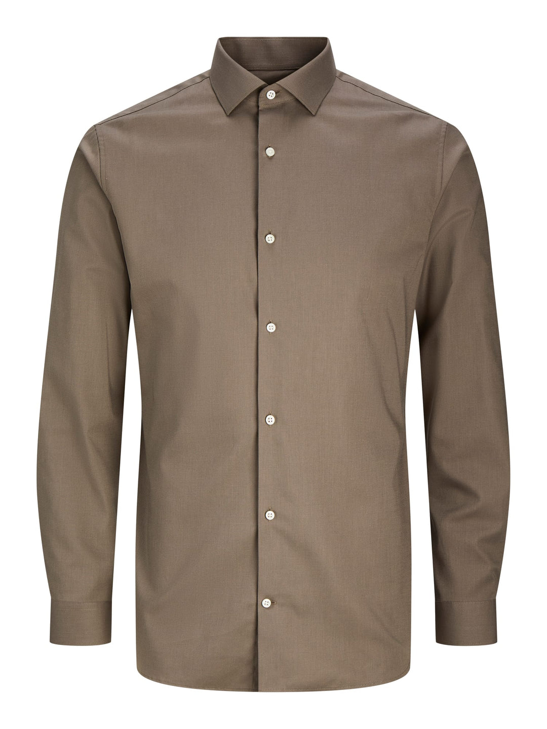 Jack & Jones 12227385 parker overhemd – heren - Bruin