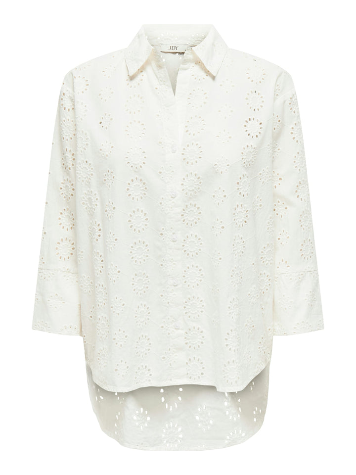 Jacqueline de Yong Tallie blouse off-white – dames