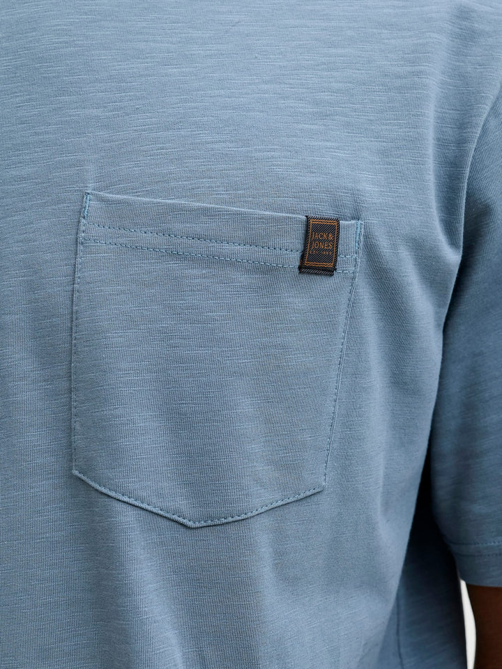 Jack & Jones T-shirt k/m rafblauw – heren