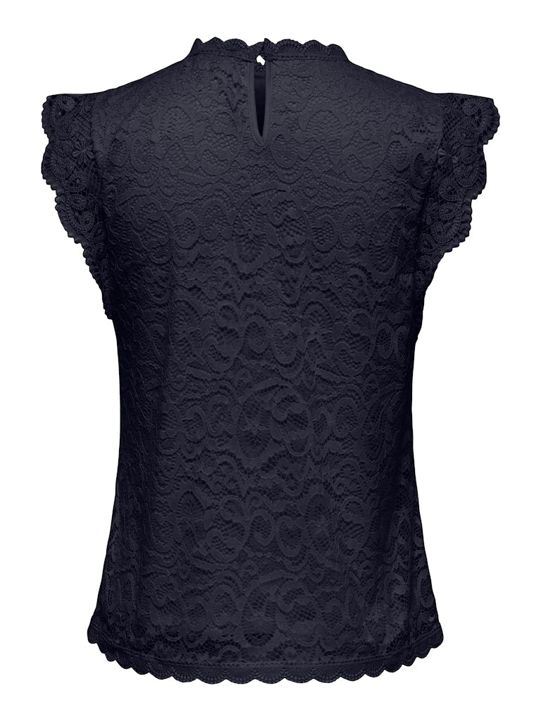 Jacqueline de Yong lotas top navy – dames