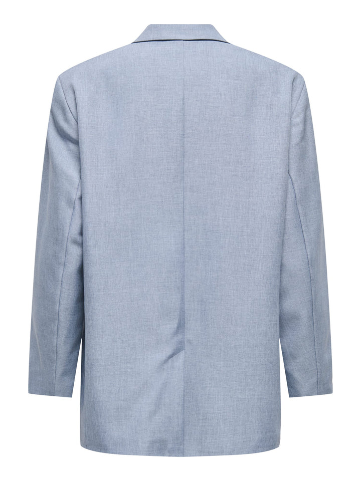 Only blazer dames blauw melee – ONLLINDA LS BOYFR