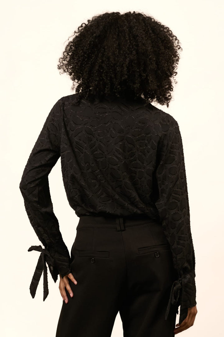 Lofty Manner Blouse Mette - dames zwart