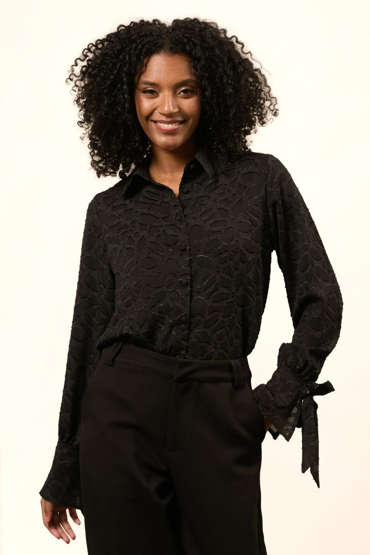 Lofty Manner Blouse Mette - dames zwart
