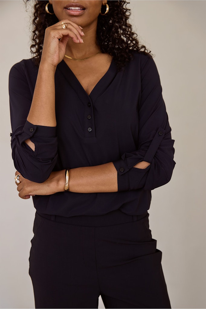 Studio Anneloes Evi blouse zwart – dames