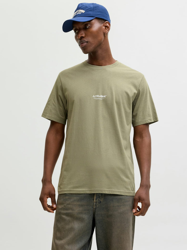 Jack & Jones T-shirt k/m groen – heren