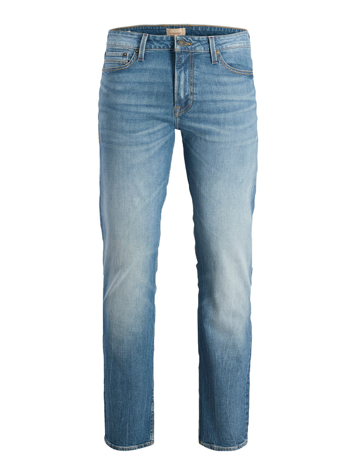 Jack & Jones Clark jeans regular fit – heren - Blue Denim - L34