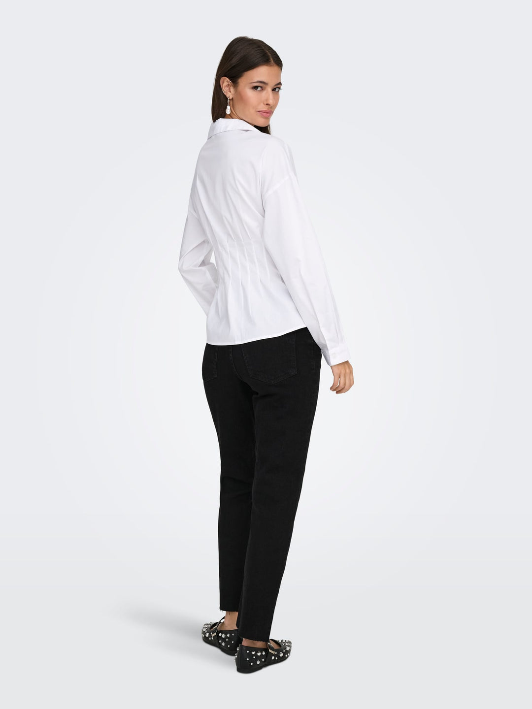 Jacqueline de Yong blouse l/m dames wit – 15375041 Mio