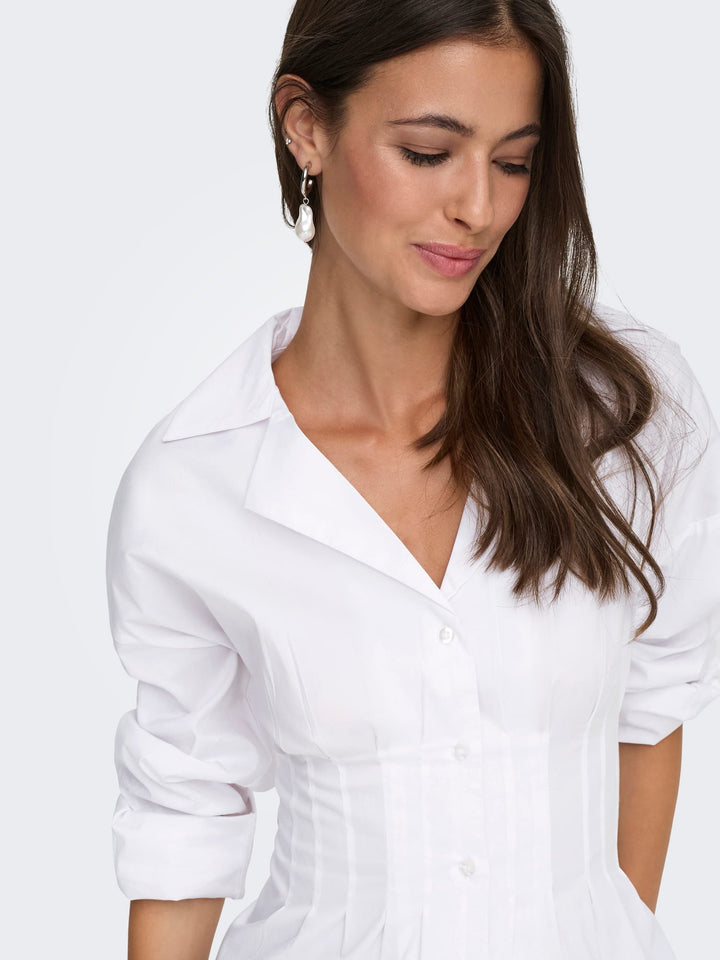 Jacqueline de Yong blouse l/m dames wit – 15375041 Mio