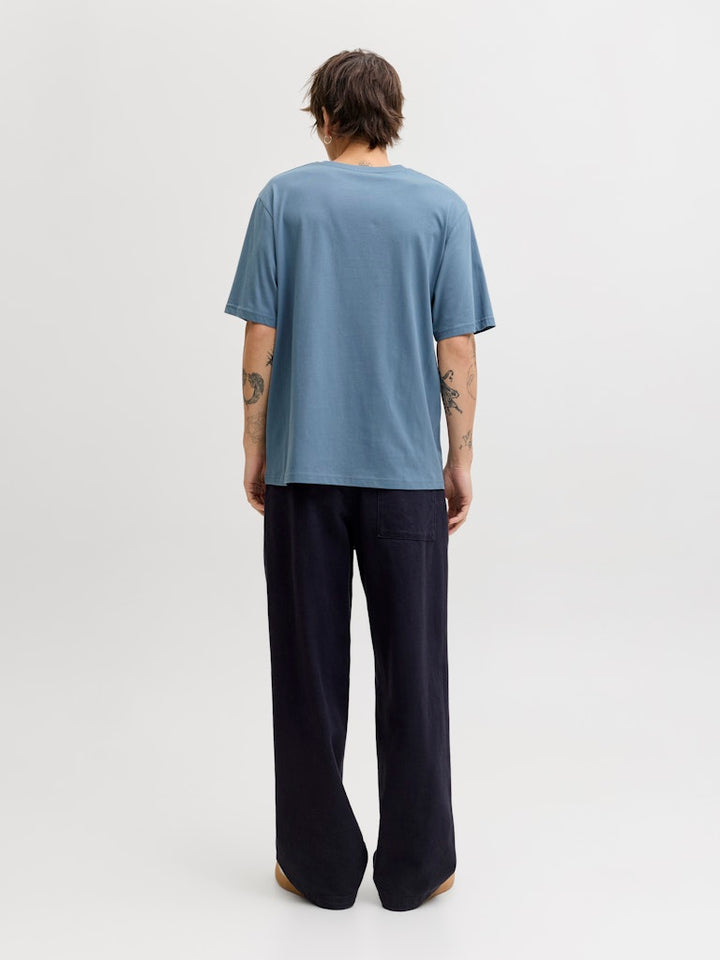 Jack & Jones T-shirt k/m rafblauw – heren