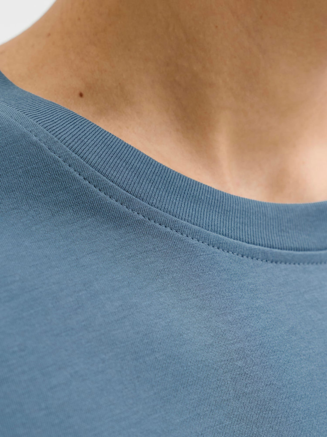 Jack & Jones T-shirt k/m rafblauw – heren