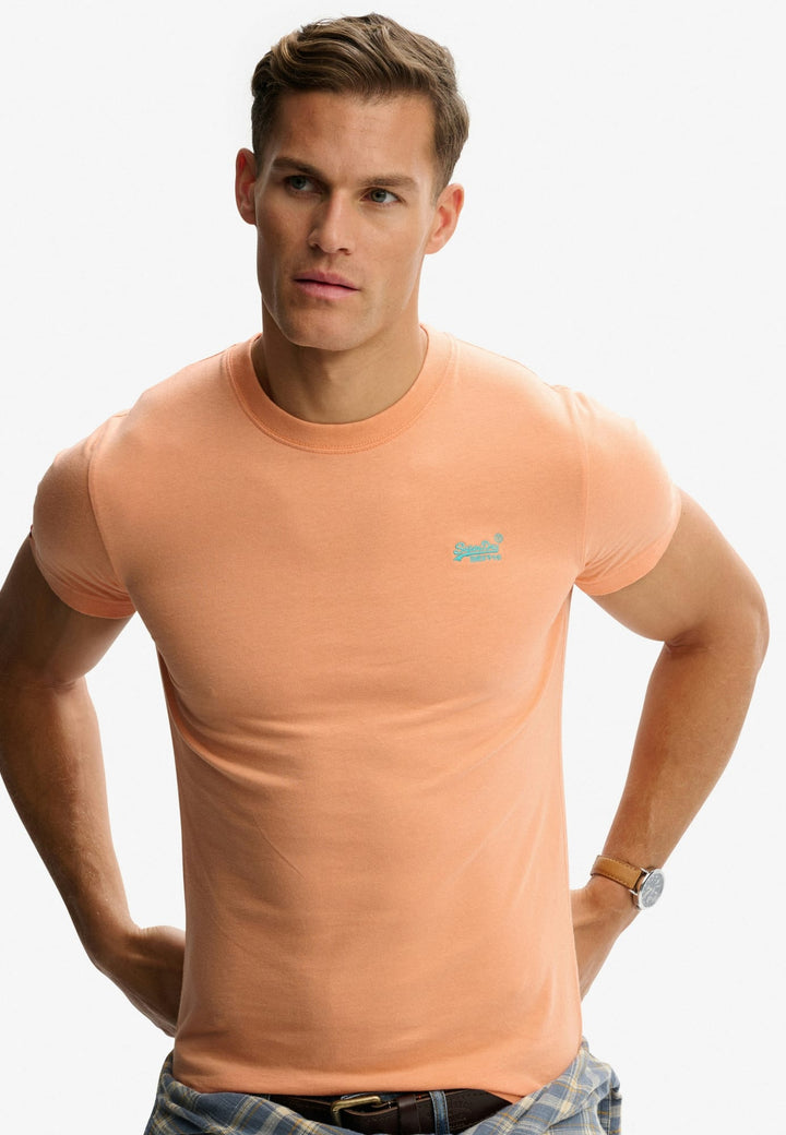 Superdry Essential Logo T-shirt zalm/peach – heren