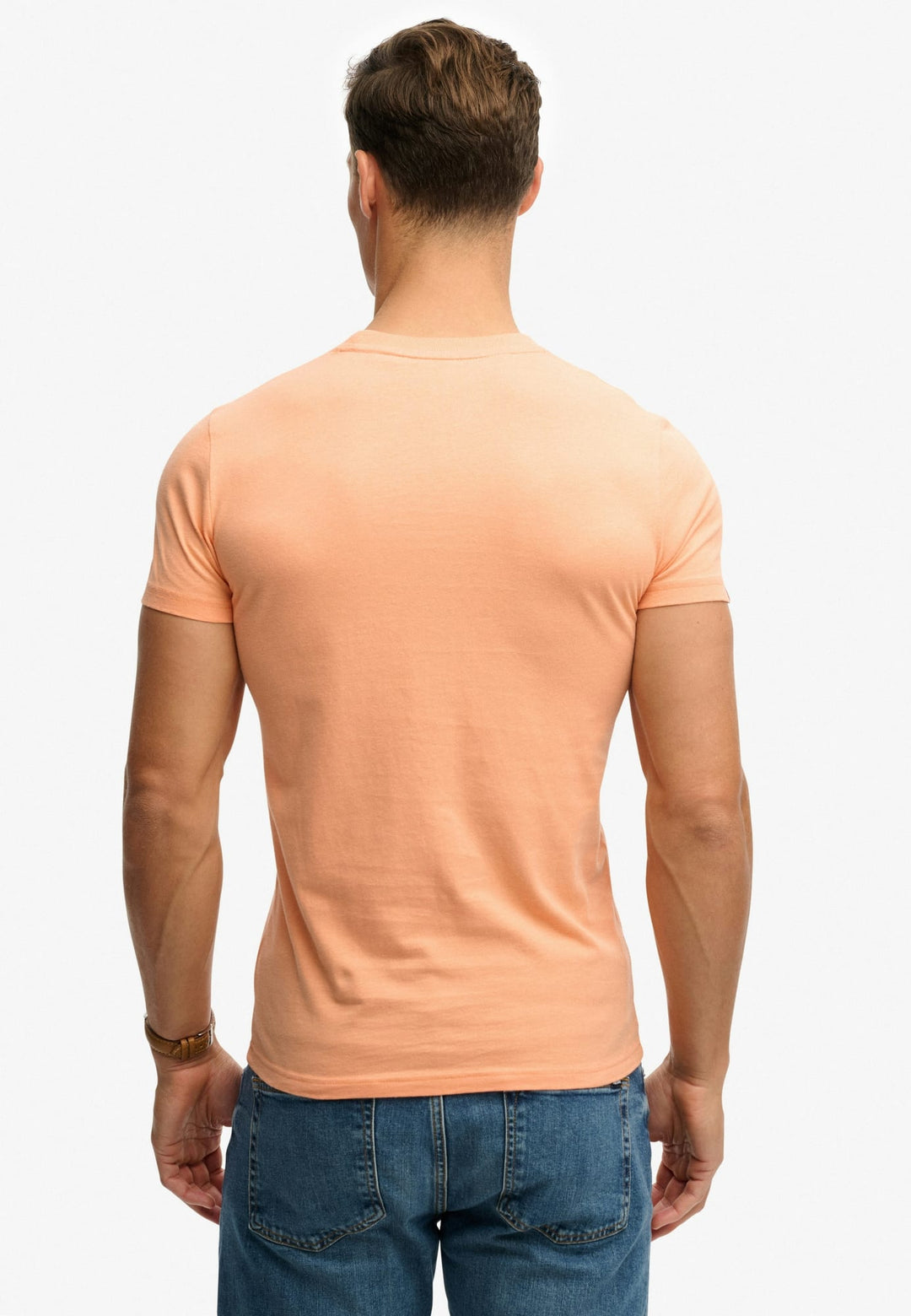 Superdry Essential Logo T-shirt zalm/peach – heren