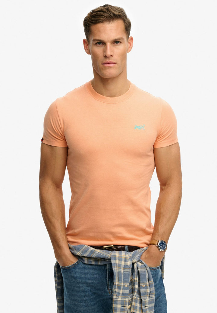 Superdry Essential Logo T-shirt zalm/peach – heren