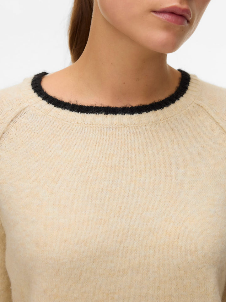 VERO MODA Aquarius trui ecru – dames