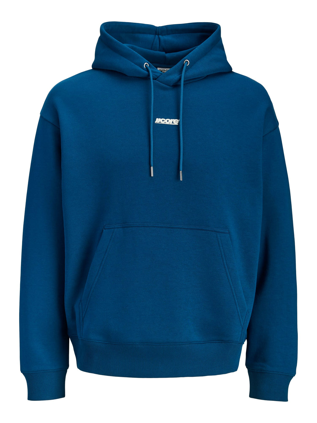 Jack & Jones JCOCLUB BACKPRINT SWEAT HOOD – heren hoodie - Rafblauw