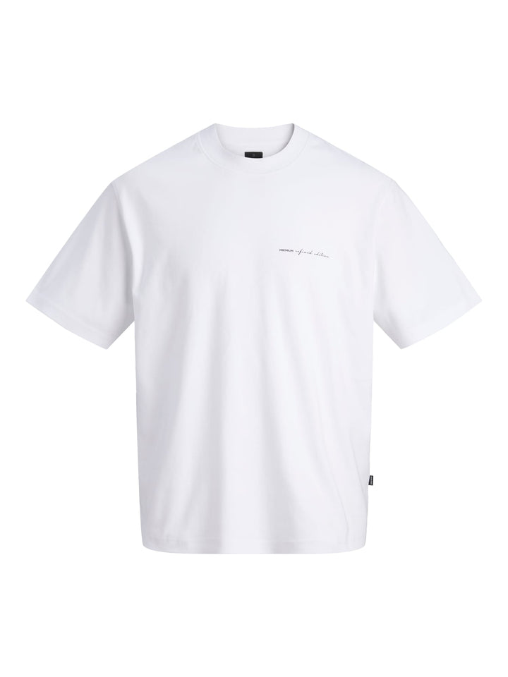 Jack & Jones T-shirt k/m heren wit – Blaowen