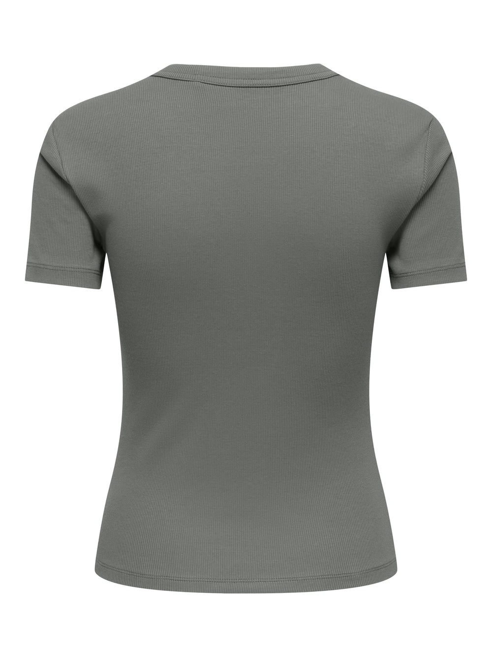 Only ONLVAL S/S O-NECK T-shirt olijf – dames