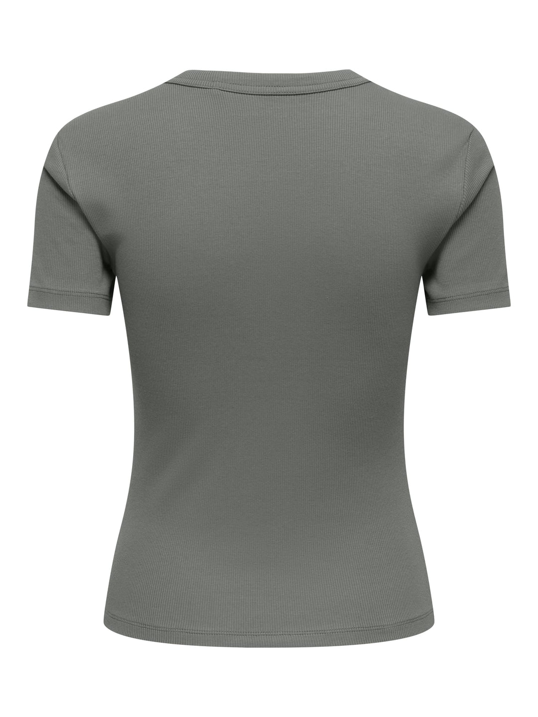 Only ONLVAL S/S O-NECK T-shirt olijf – dames