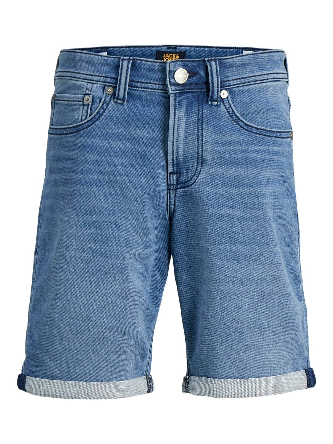 Jack & Jones Kids JJIRICK JJICON shorts – jongens - Blue Denim