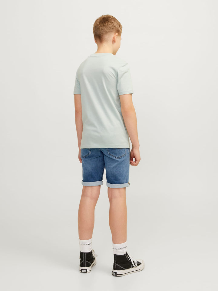 Jack & Jones JJIRICK denim short – jongens - Blue Denim