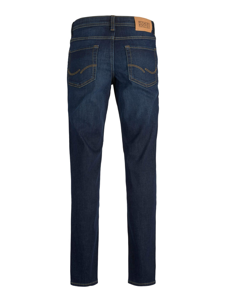 Jack & Jones JJIGLENN slim fit jeans blue denim – jongens