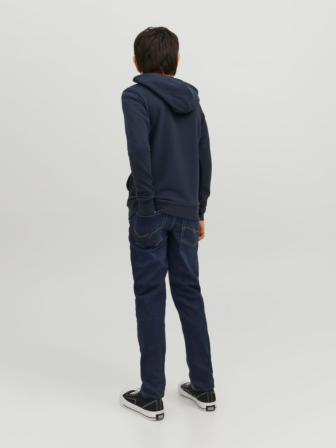 Jack & Jones JJIGLENN slim fit jeans blue denim – jongens