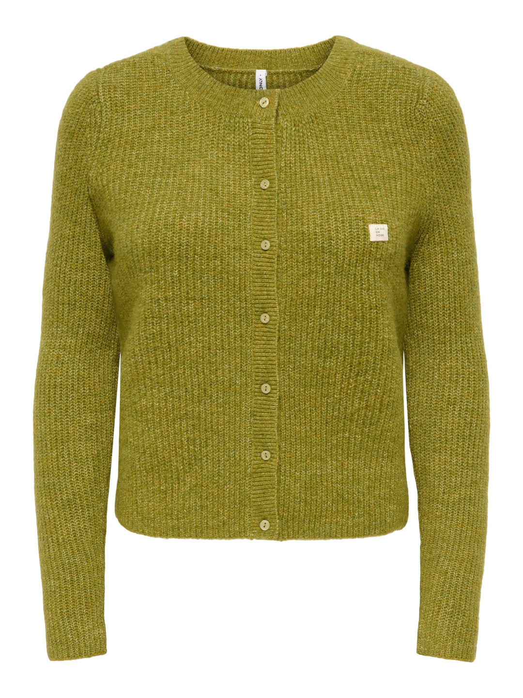 Only 15378144 Vigga vest gebreid dames groen