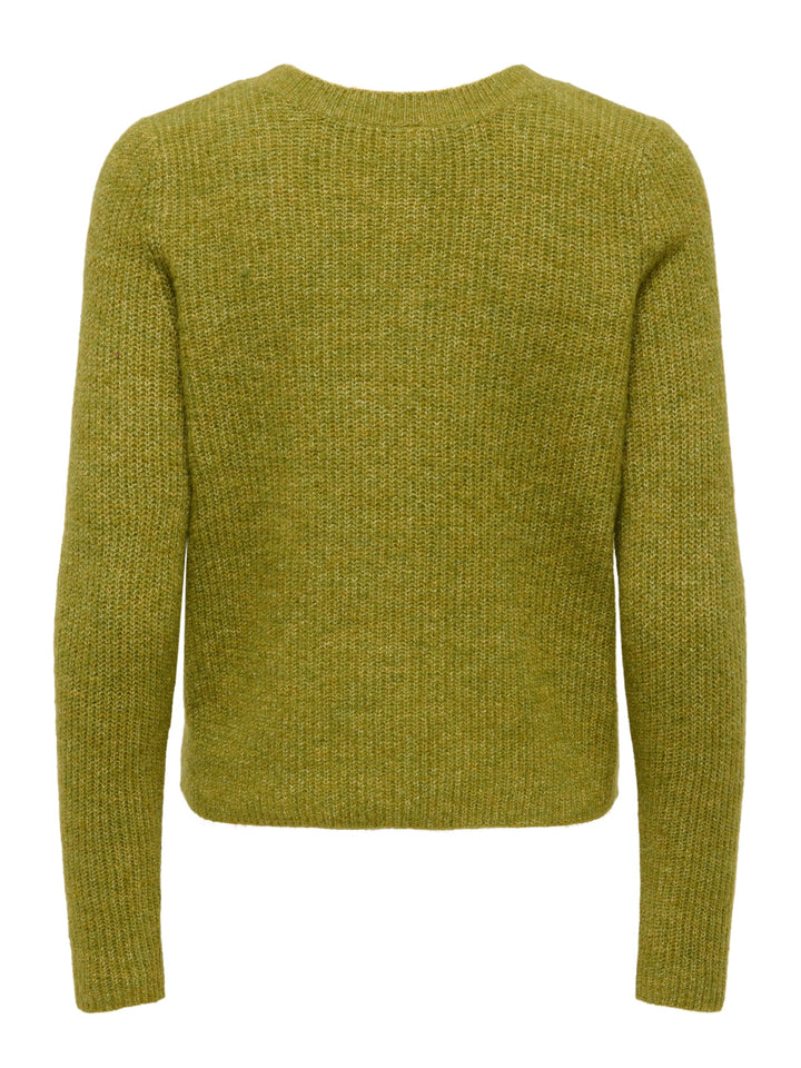 Only 15378144 Vigga vest gebreid dames groen