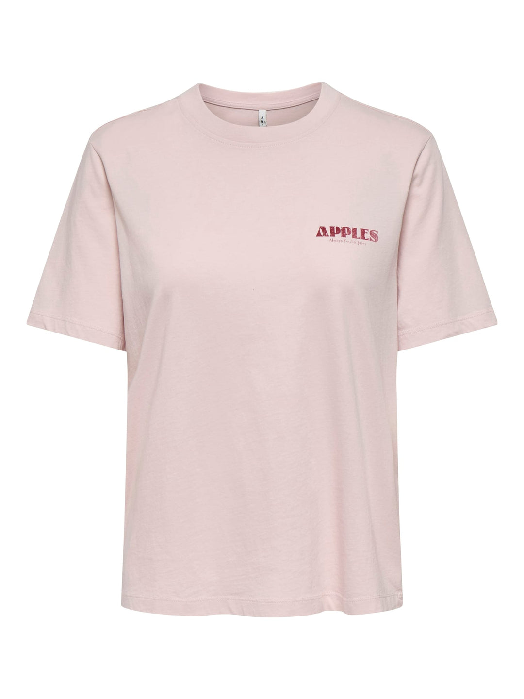 Only ONLLUCY MONJA S/S Top licht roze – dames t-shirt