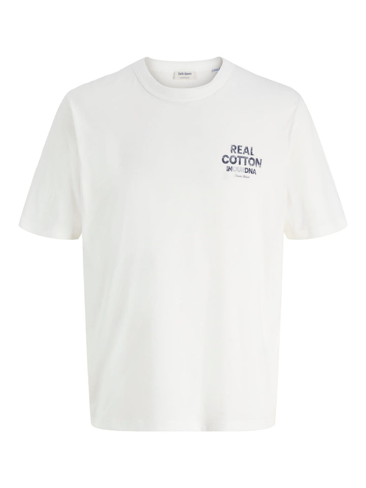 Jack &amp; Jones 12288005 dover t-shirt off-white – heren