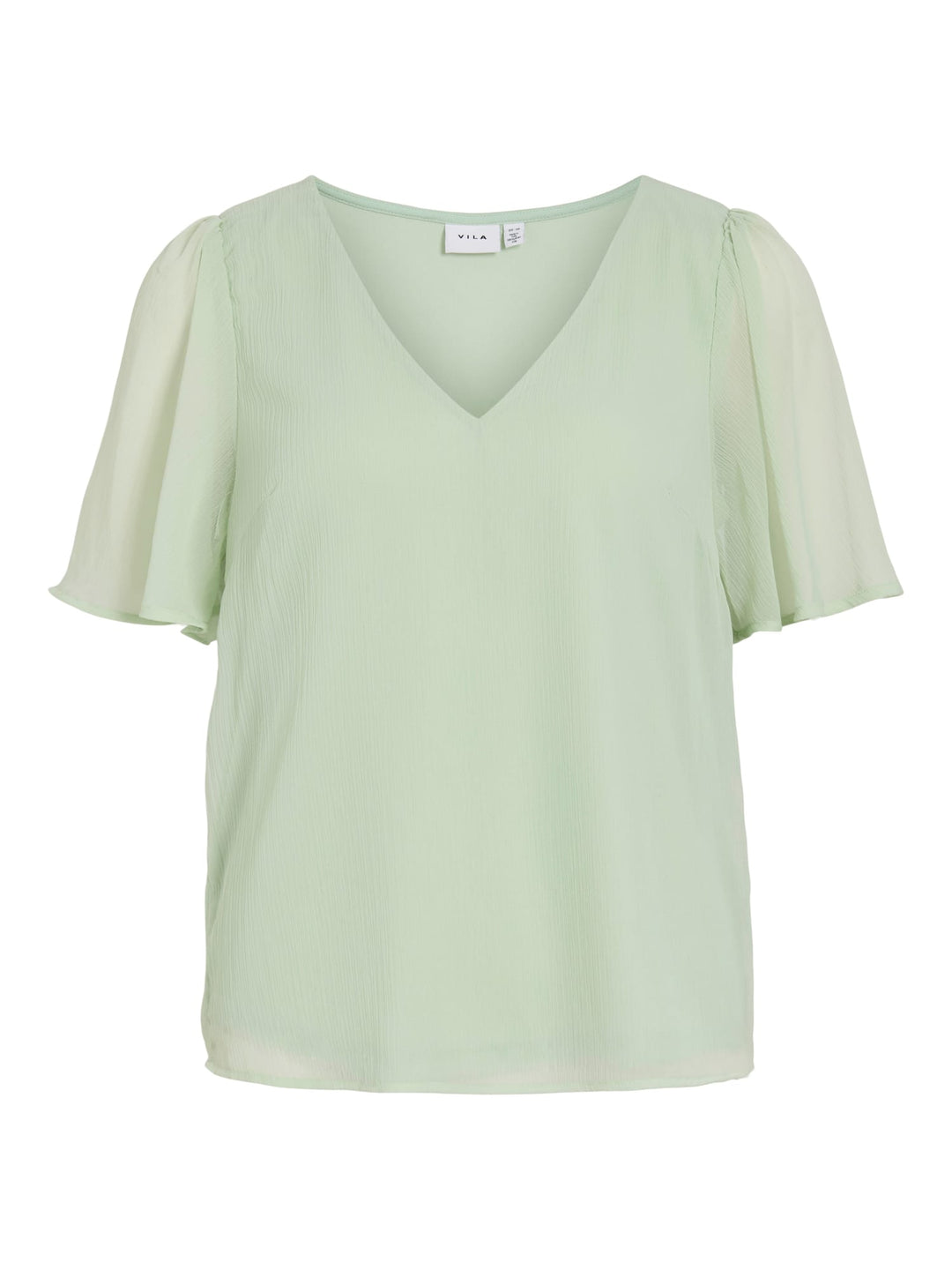 Vila Falia V-Hals top mint – dames