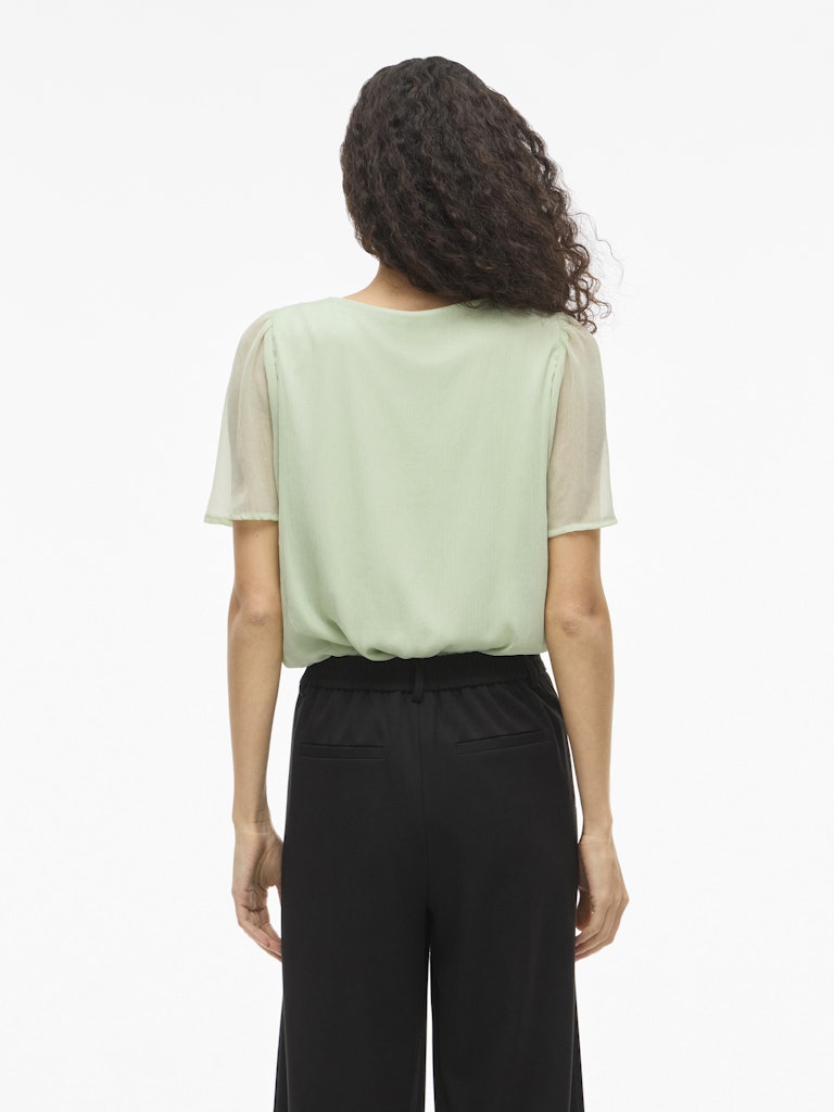 Vila Falia V-Hals top mint – dames