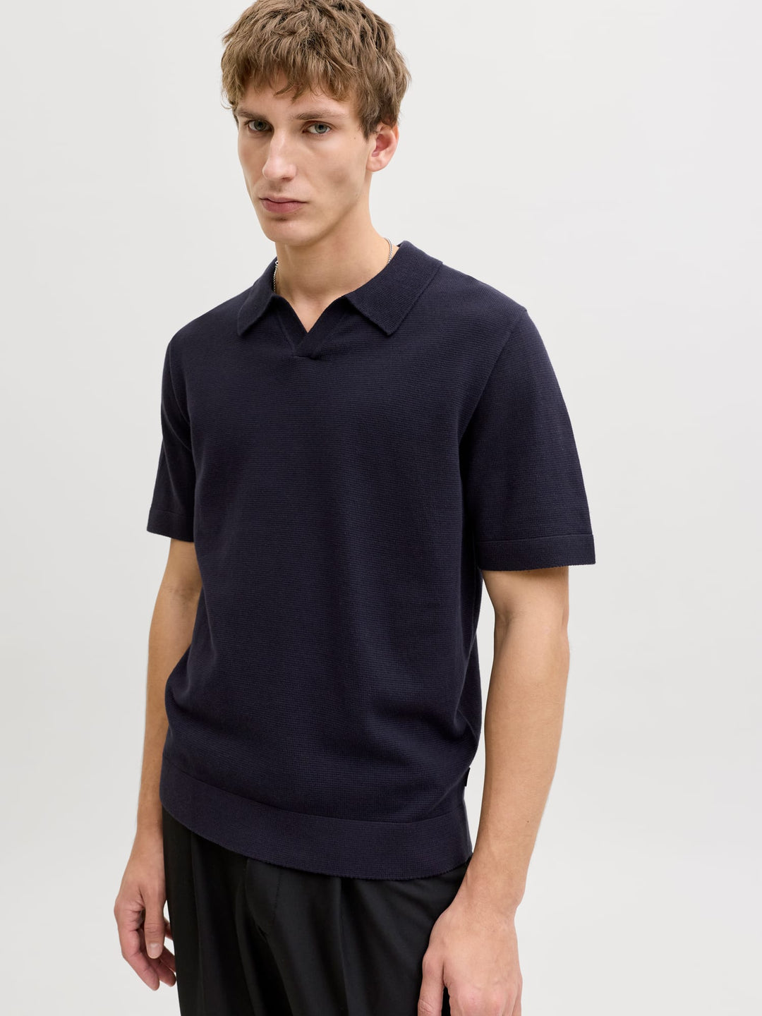 Jack & Jones 12291030 Milano polo k/m heren - navy
