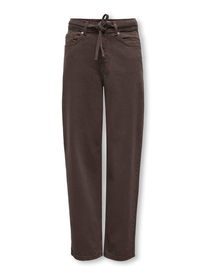 kids only 15378478 Gianna jeans regular-straight fit bruin