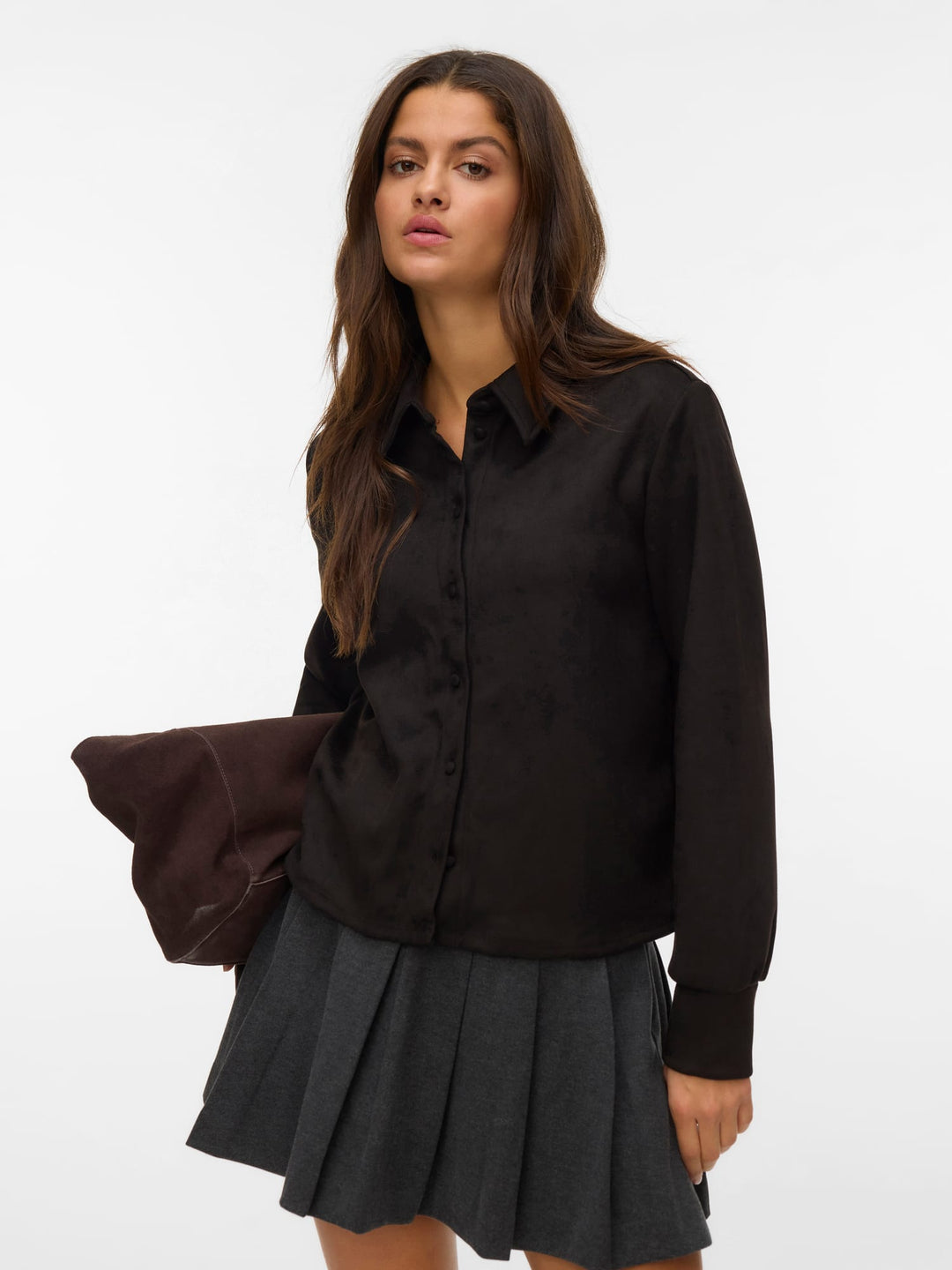 VERO MODA 10337043 Kreta blouse bruin – dames