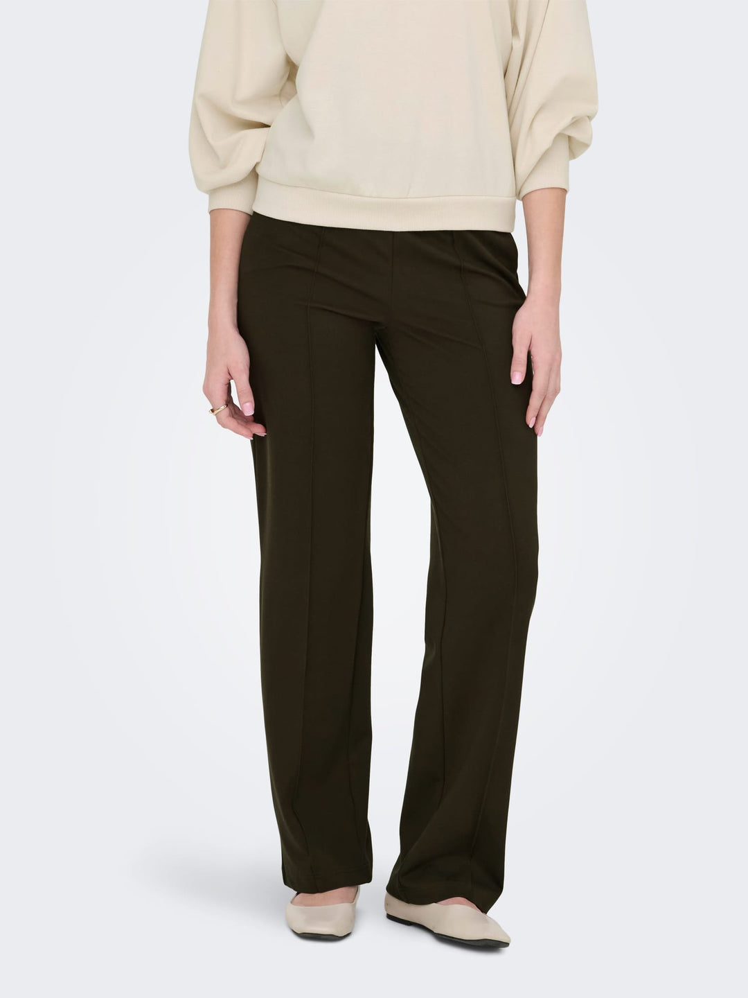 Only lange broek bruin – dames - L32
