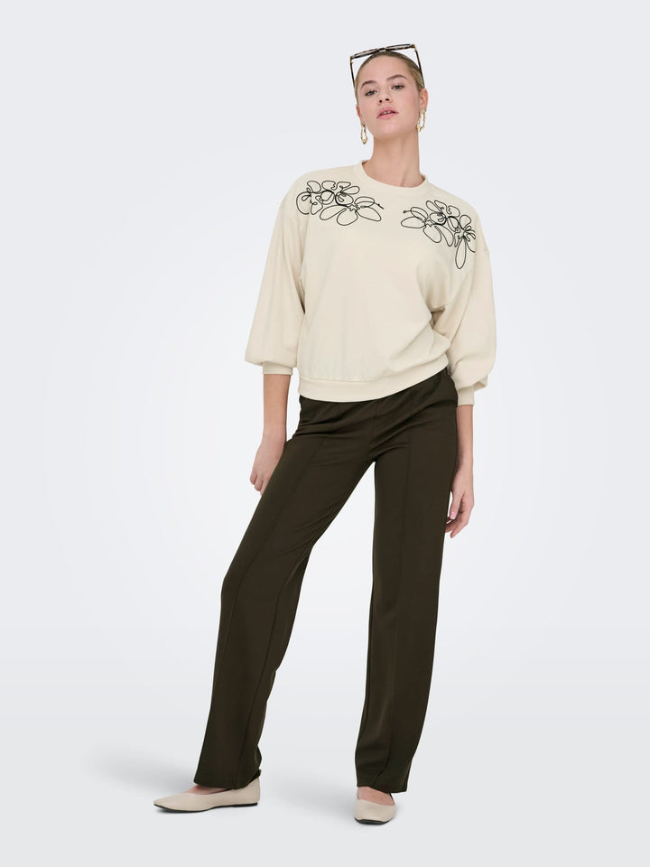 Only lange broek bruin – dames - L32