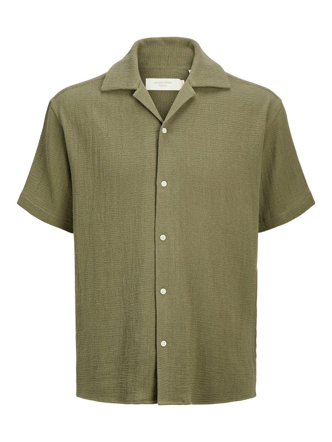 Jack & Jones Coba overhemd k/m – heren - Army