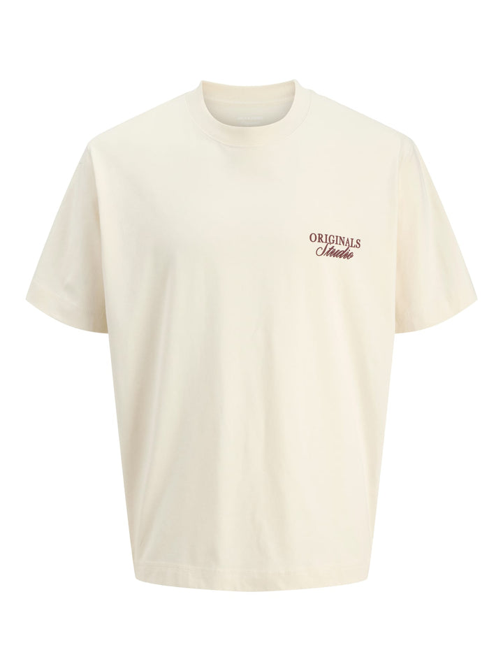 Jack & Jones Kids T-shirt ecru – jongens